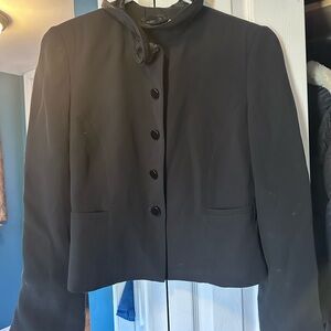 ARMANI COLLECTION WOMENS BLACK JACKET